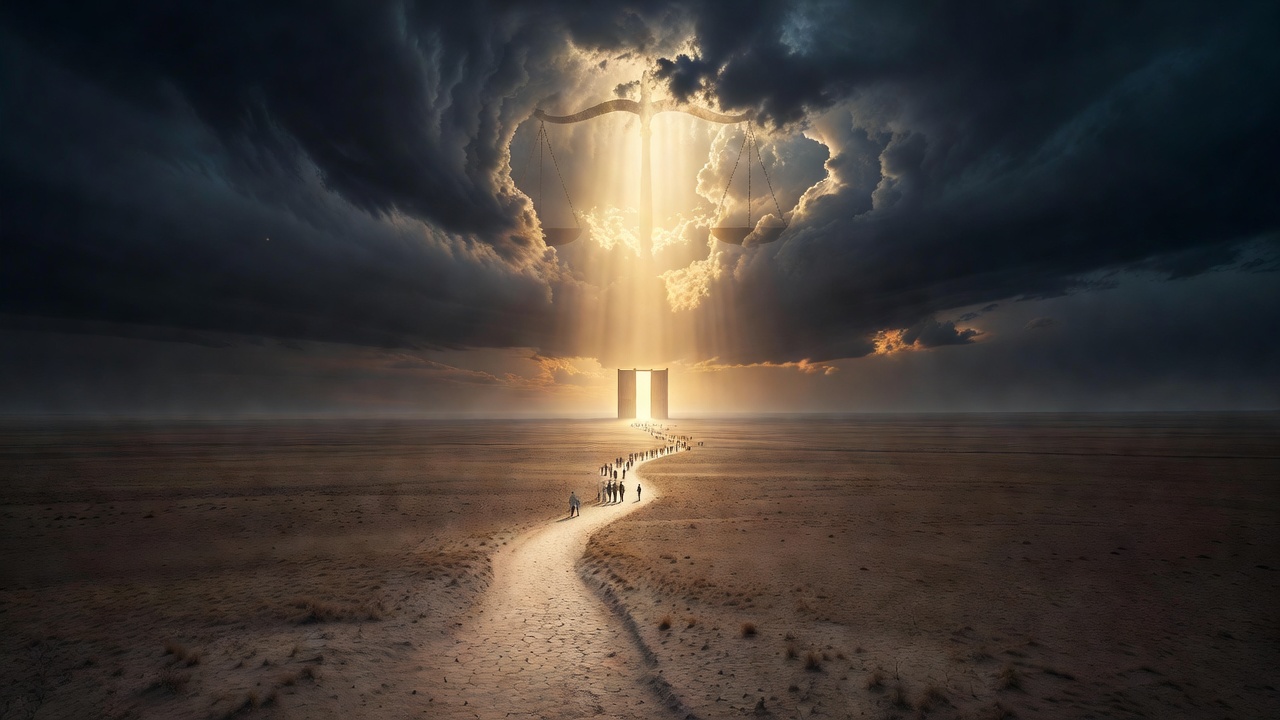 Day of Judgment in Islam illustration