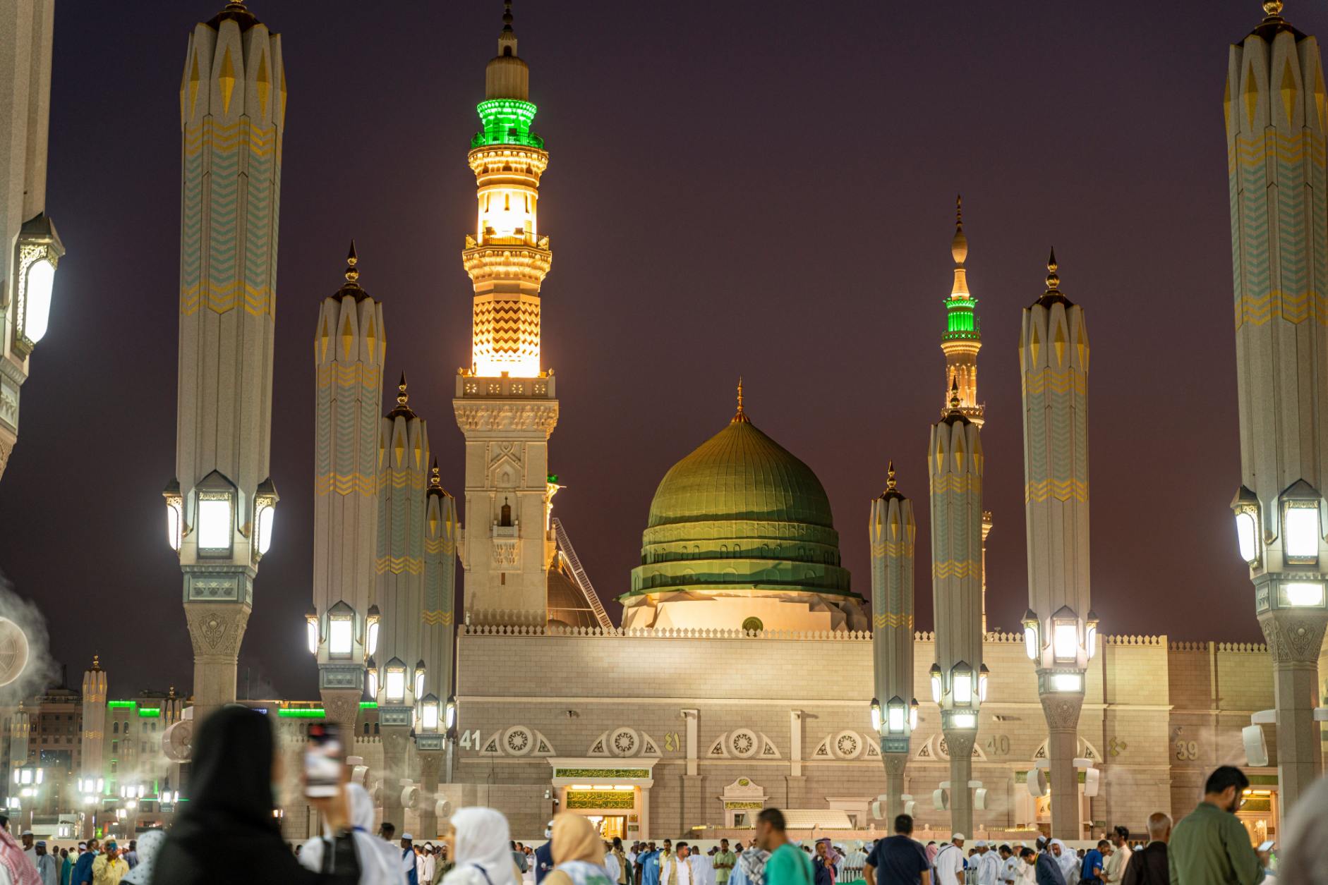 Illustration of Prophet Muhammad’s biography, including early life, prophethood, Hijrah, and legacy in Islam